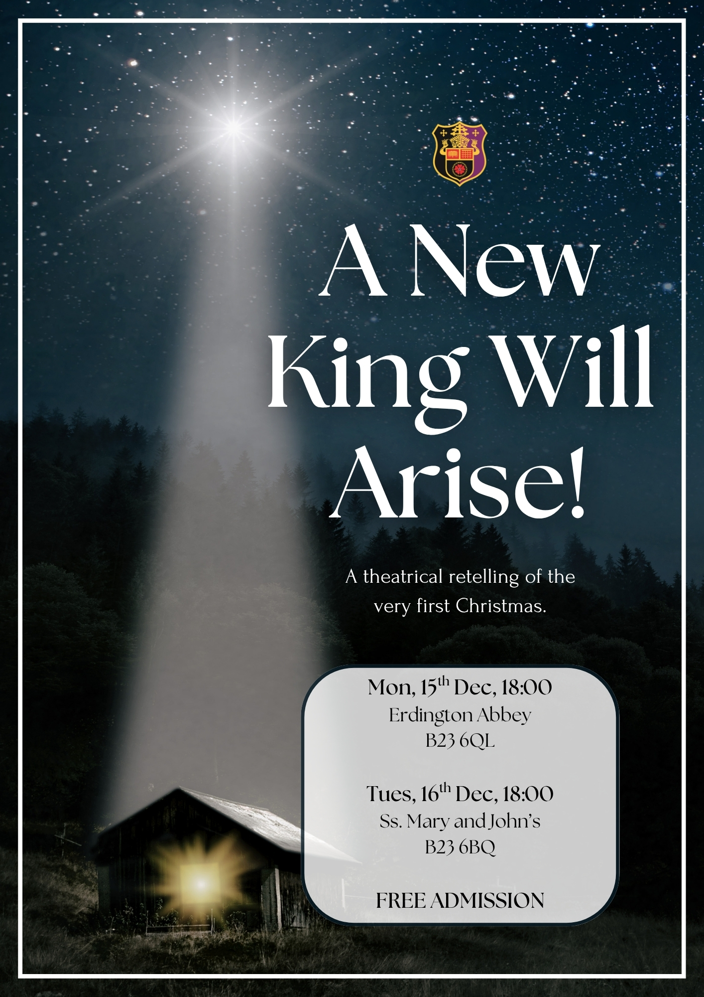 A New King Will Arise! Poster